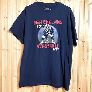 Chowdaheadz New England Vengeance Tour 2015 T Shirt Football Navy Sz XL Slim